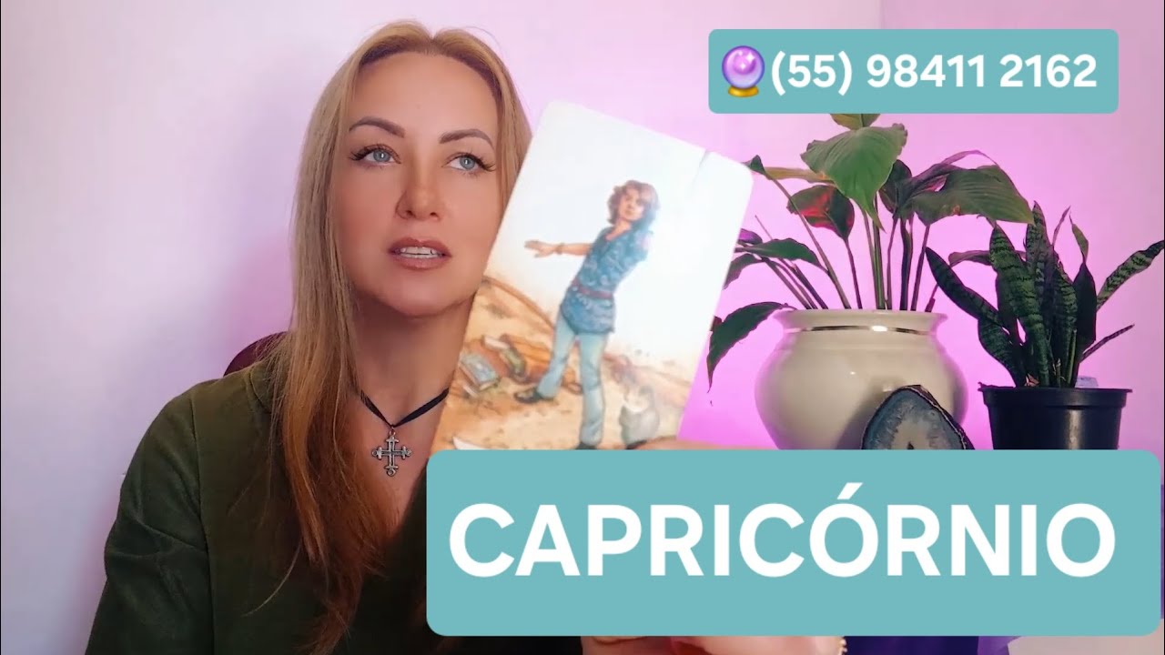 ✨️🔮 CAPRICÓRNIO - O Q VC NÃO SABE O TAROT REVELA.