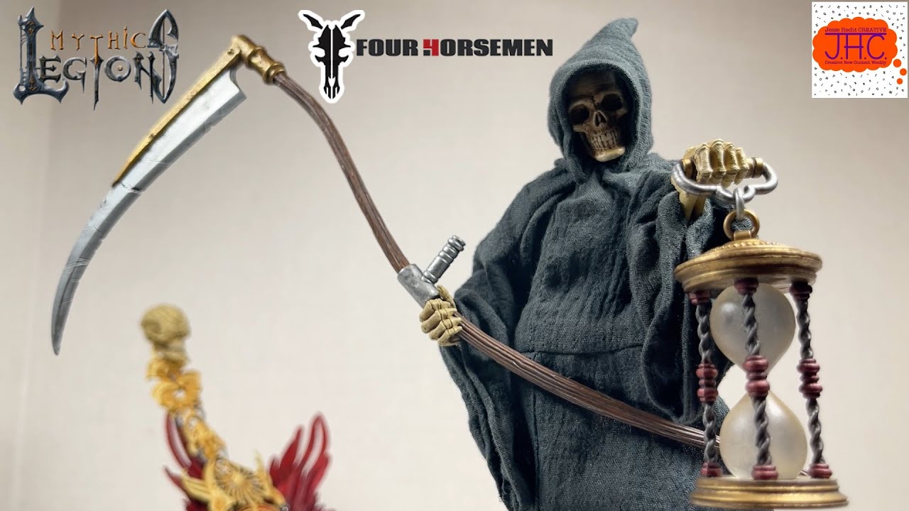 Впустую? Обзор фигурки Maxilius the Harvester от Four Horsemen Studios Mythic Legions Grim Reaper