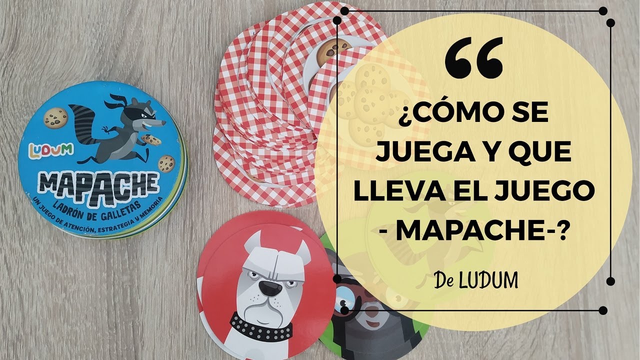 Como se juega al juego de mesa Mapache de Ludum