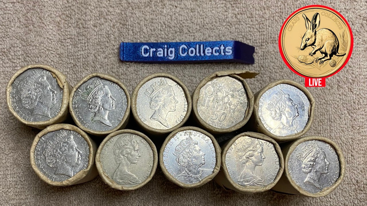 Live Sunday Night Noodling - Australian Coins 26 July 2026
