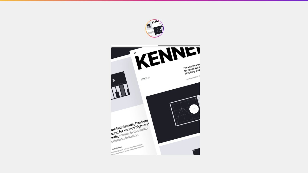 Creating an Instagram Story Interaction in Webflow