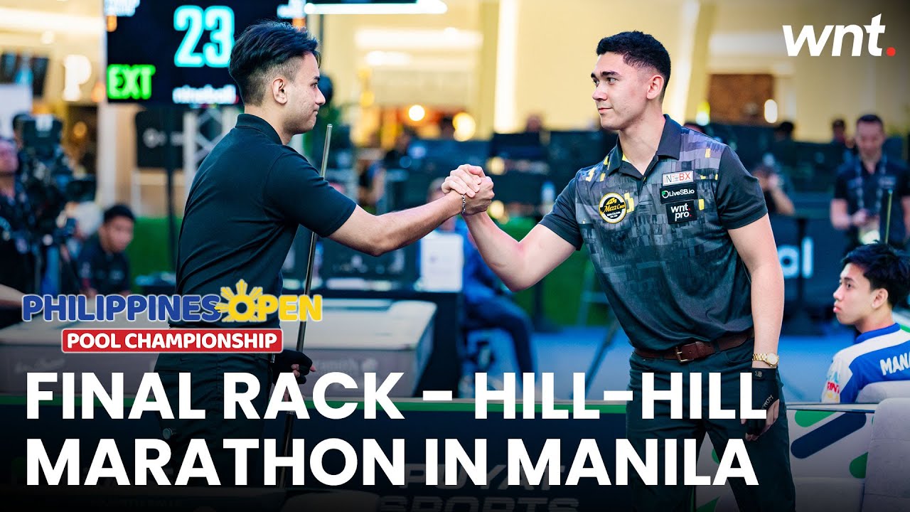 FINAL RACK MARATHON! Capito & Gangfl&oslash;t produce epic | 2025 Philippines Open Pool Championship