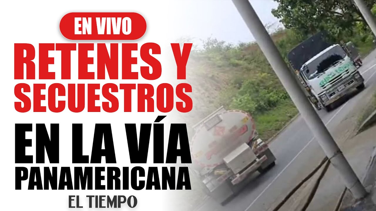 Robos, retenes y secuestros 'express' a lo largo de casi 400 kilómetros de la vía Panamericana