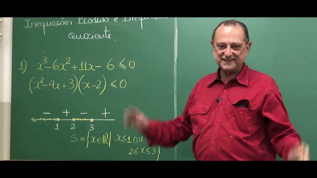 Inequações Produto e Inequações Quociente