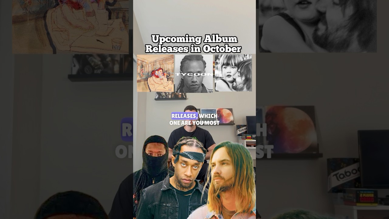 Upcoming Album Releases in October