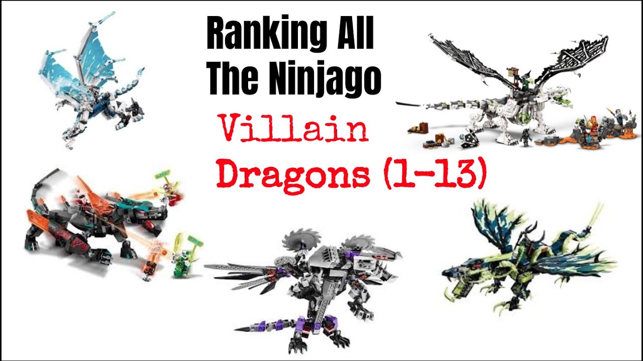 Ninjago: The Best Bad Dragons! (1-13)