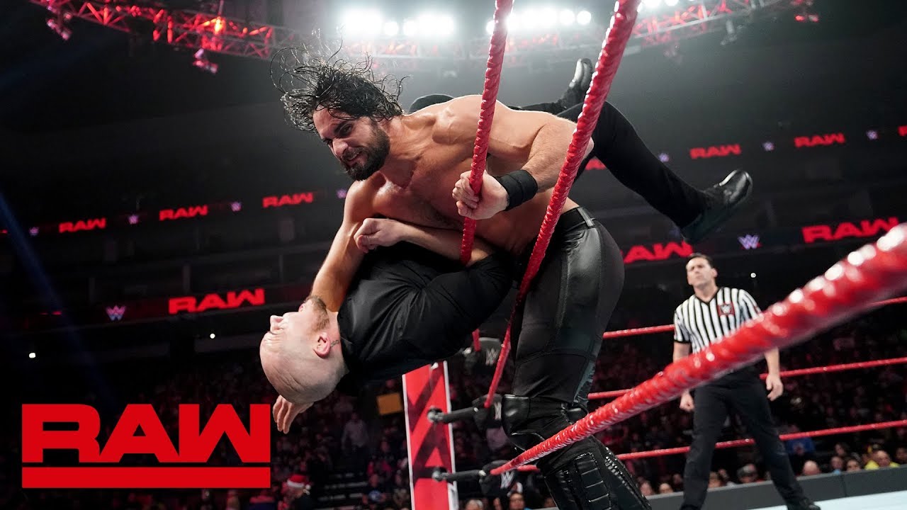 Seth Rollins vs. Baron Corbin: Raw, Dec. 24, 2018