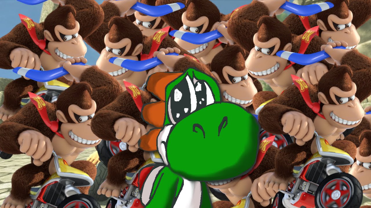 11 DONKEY B#TCH ASSES VS. 1 YOSHI!! [ME VS. SUBSCRIBERS!] [MARIO KART 8]