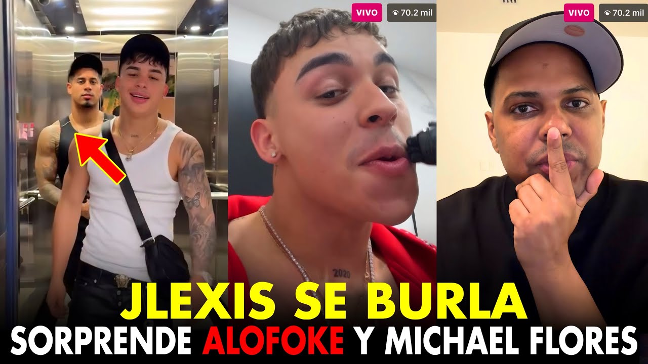 JLEXIS SE BURLA DE ALOFOKE EN SU CARA Y MICHAEL FLORES EN REPUBLICA DOMINICANA