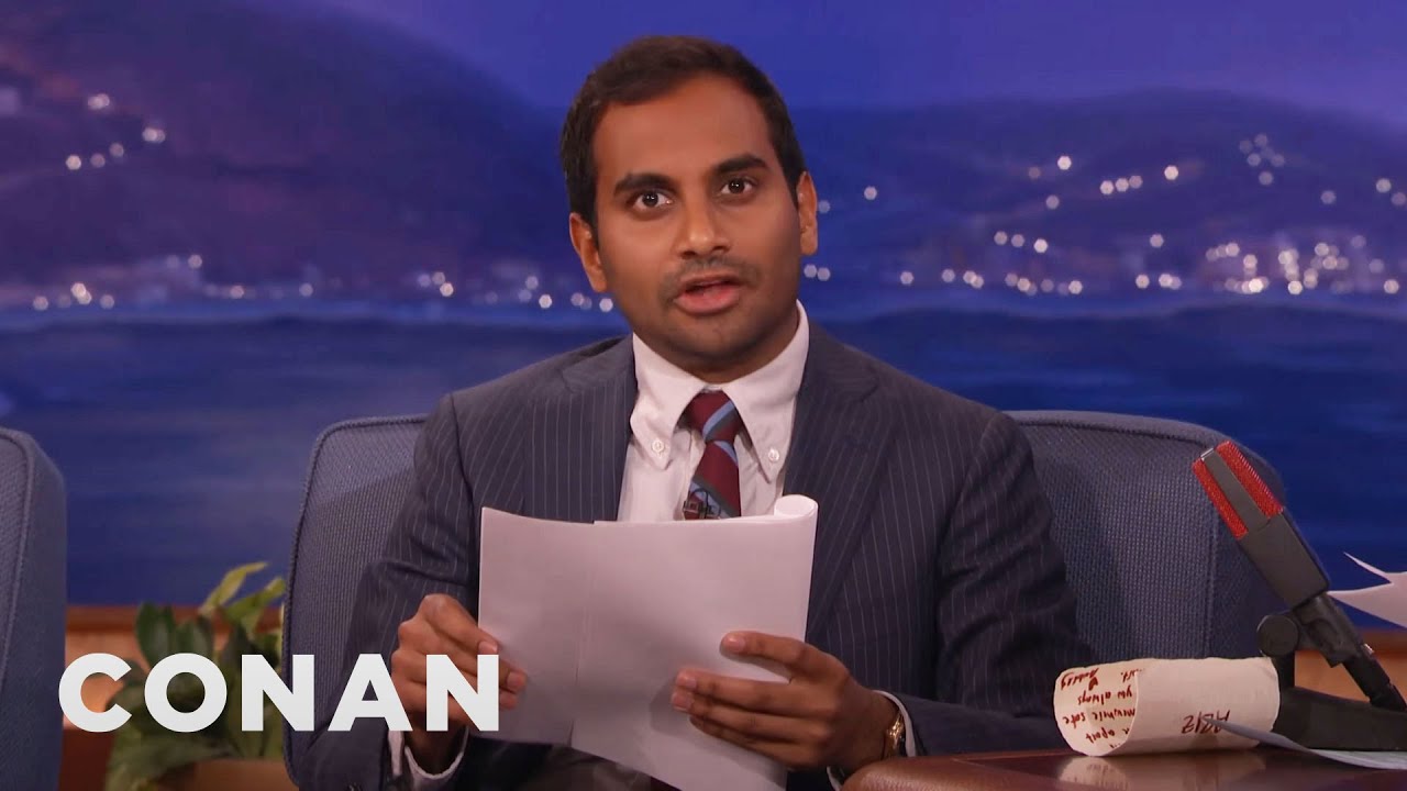Aziz Ansari's Twitter Screenplay | CONAN on TBS