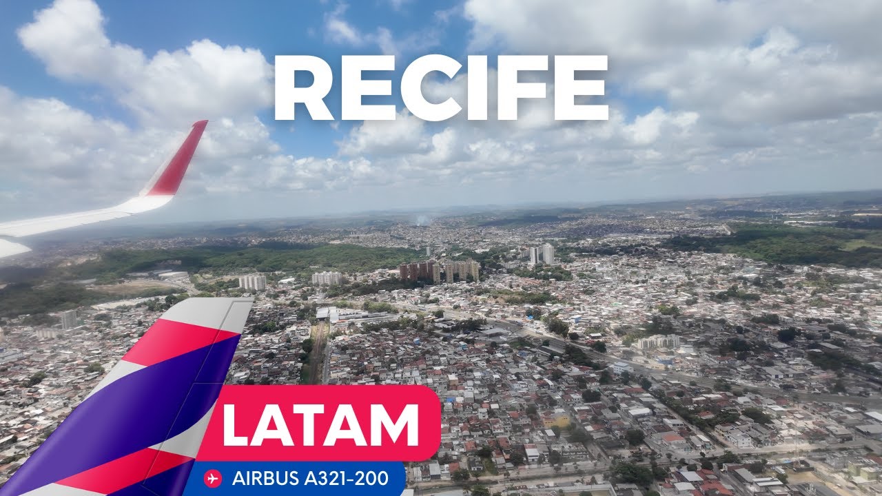 VOO GUARULHOS ✈ RECIFE NO AIRBUS A321-200 DA LATAM
