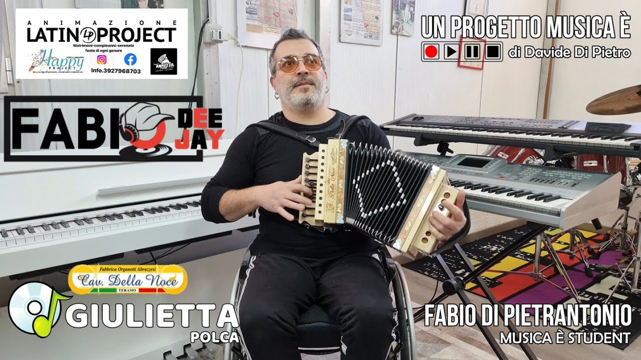 GIULIETTA (Fabio Di Pietrantonio) #organetto #ddubotte #progettomusica&egrave;