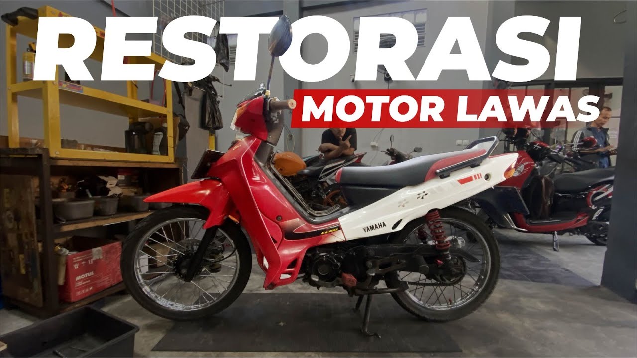 RESTORASI TOTAL MOTOR LAWAS | YAMAHA VEGA