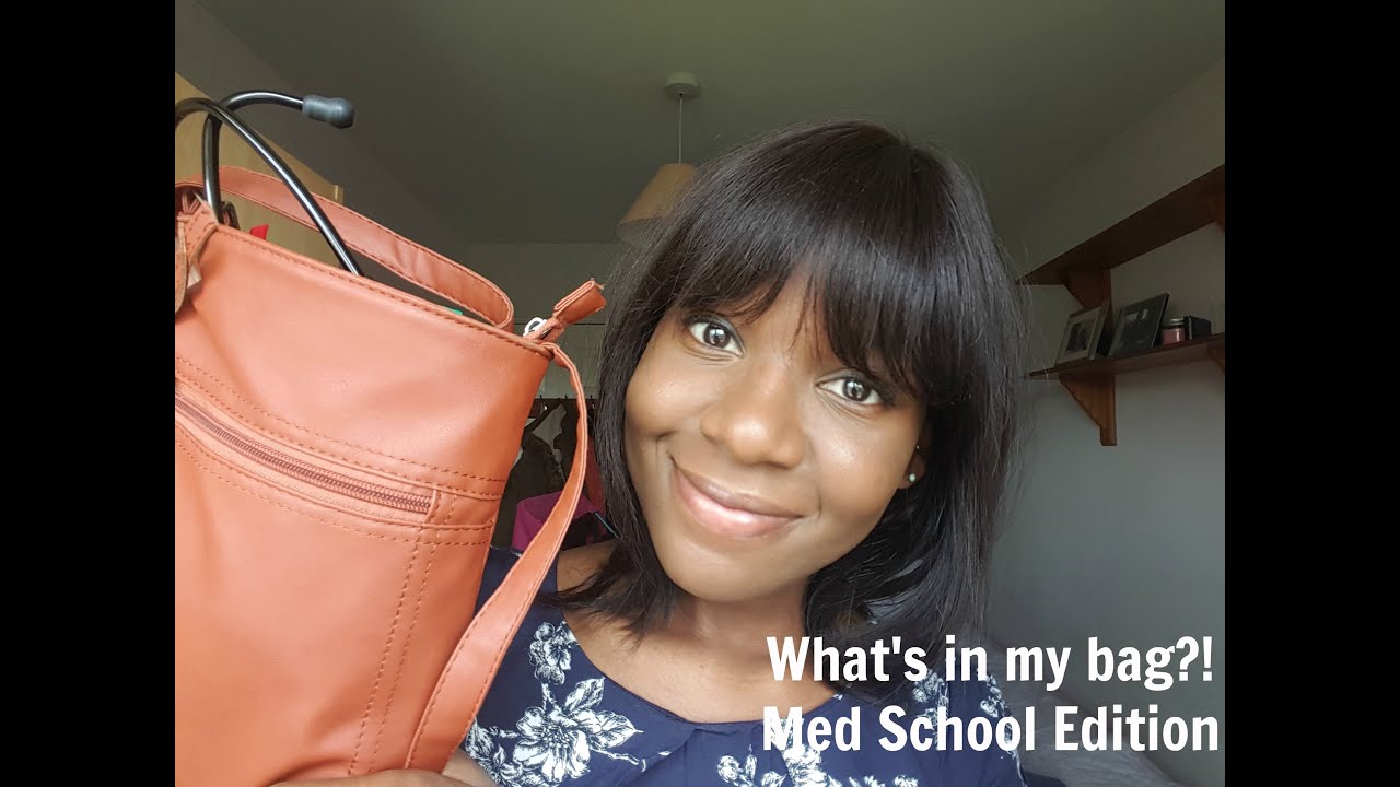WHAT'S IN MY BAG?! | MED SCHOOL EDITION || Sam Forde