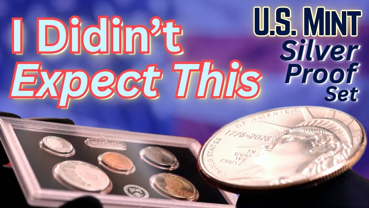 U.S. Mint 2026 Silver Proof Set Unboxing: What America's 250th Anniversary Coins Really Look Like
