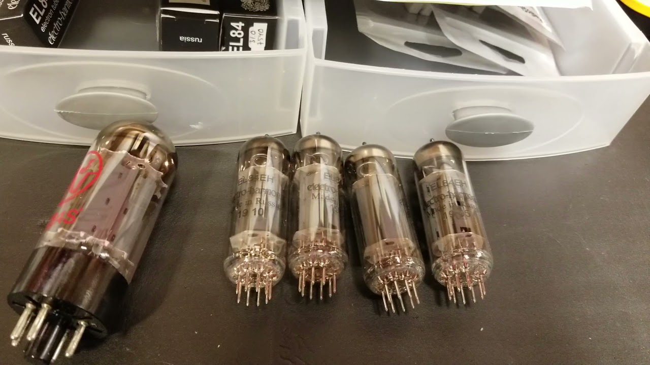 Ремонт стереомикрофона HH Scott 222B Stereomaster (замена конденсаторов 0,022 на сетках фазоразде...