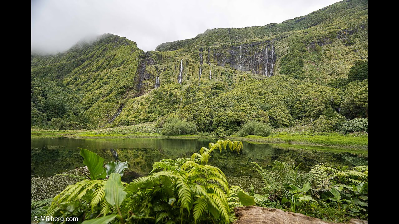 Flores Island, Azores | Waterfalls, Lagoons & Breathtaking Nature (4K)