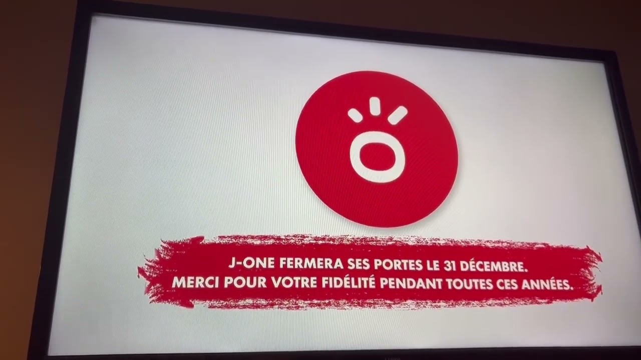J-One - Fin de la chaîne