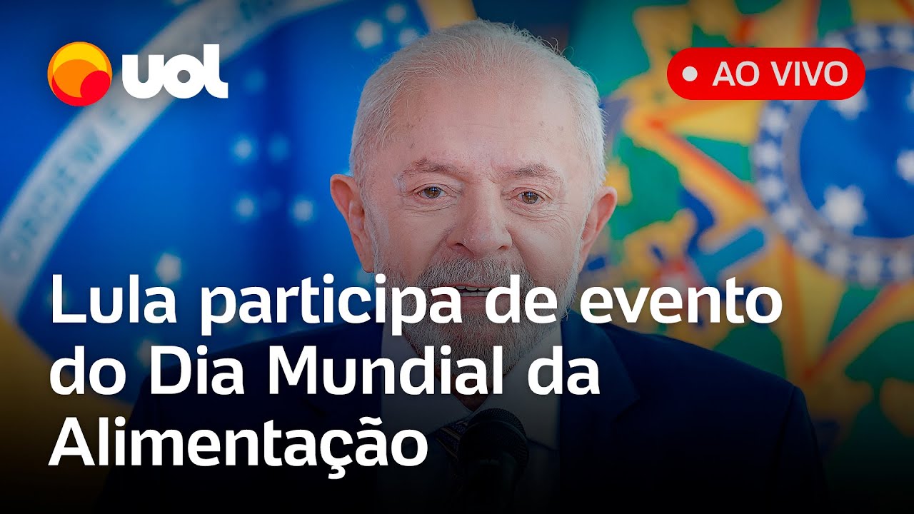 Lula fala ao vivo e anuncia medidas de combate à fome e produção sustentável de alimentos; assista