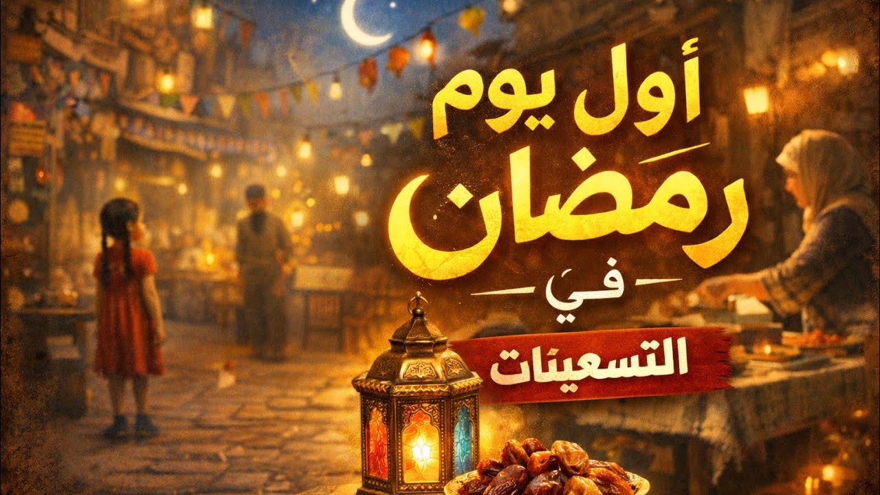 أول يوم رمضان في التسعينات 🌙|أيام الزمن الجميل 🕌#رمضان_كريم #رمضان_يجمعنا #رمضان في التسعينات 🌙