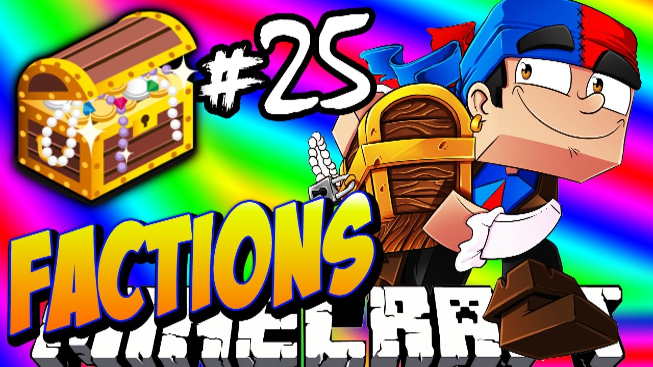 Minecraft FACTIONS #25 «ЛЕГЕНДАРНЫЙ ПУТЬ К СОКРОВИЩАМ!» — Treasure Wars S1