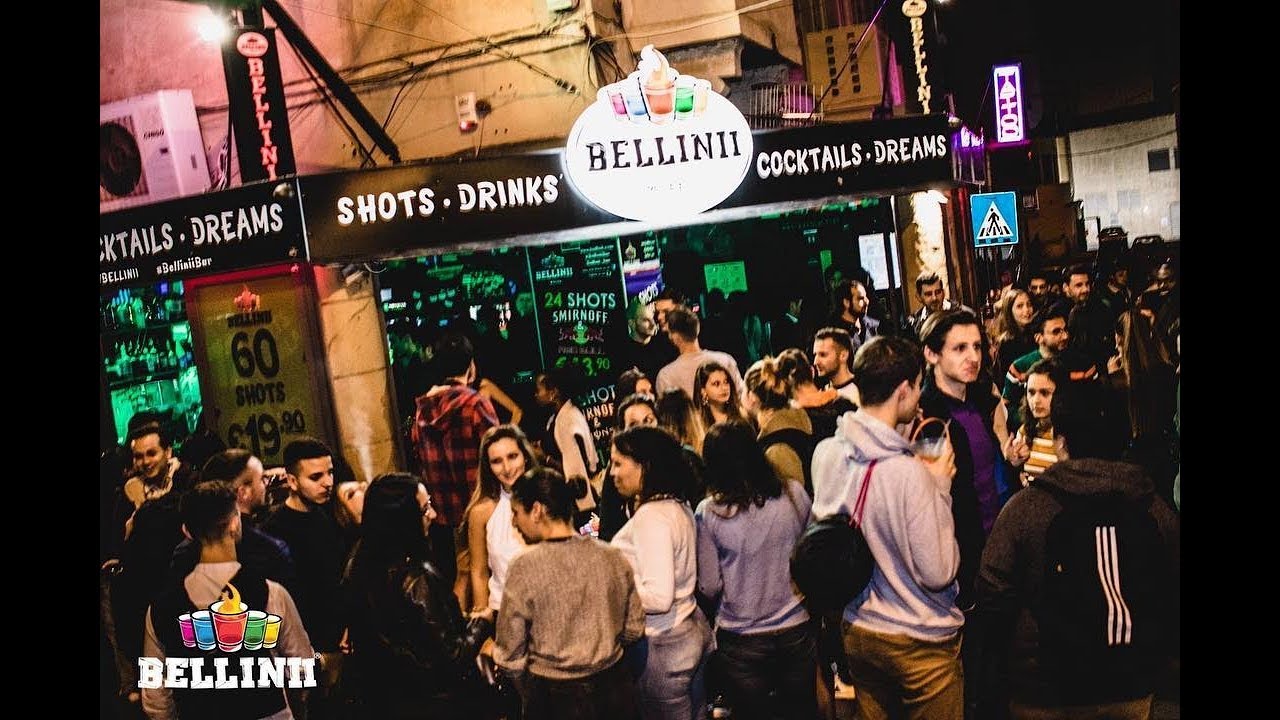 Summer destination, Malta - Bellinii Bar, one of the best bar to partying in Paceville