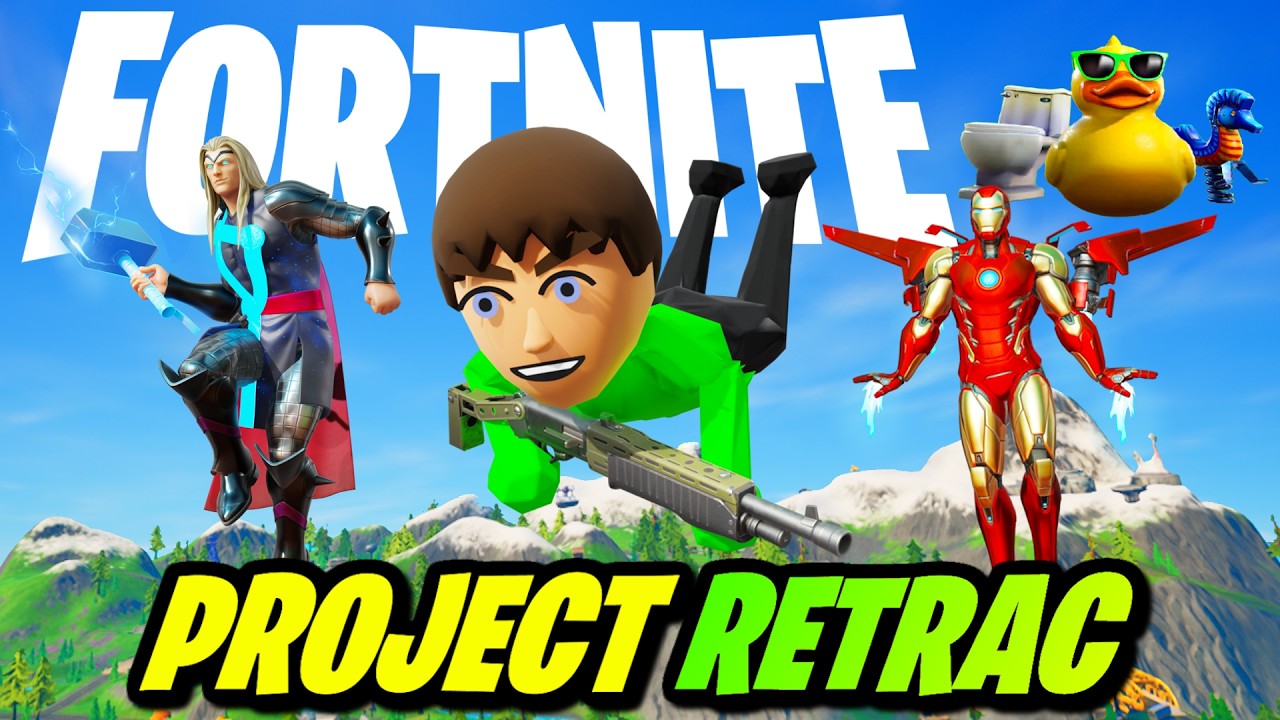 Как играть в Fortnite Chapter 2 Season 4 в 2026 году! (Project Retrac V3)