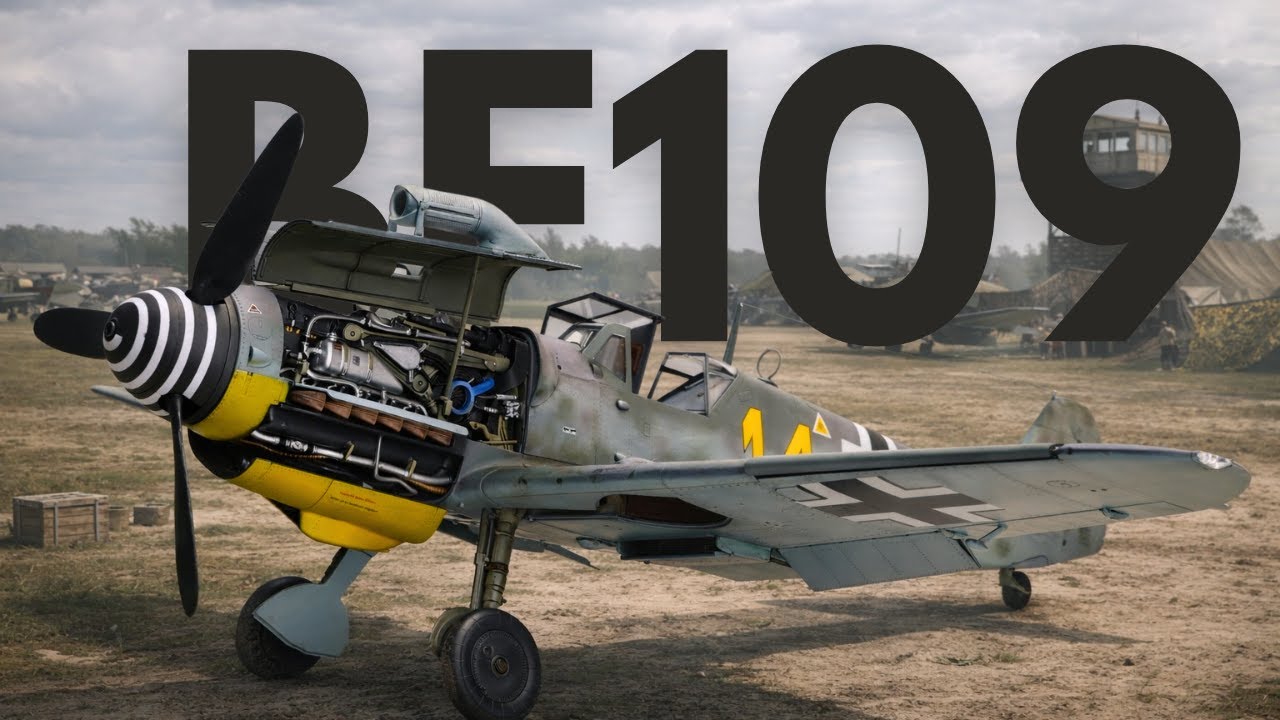 Airfix's Brand New 1/24 Scale Bf109-G6 | Full Build