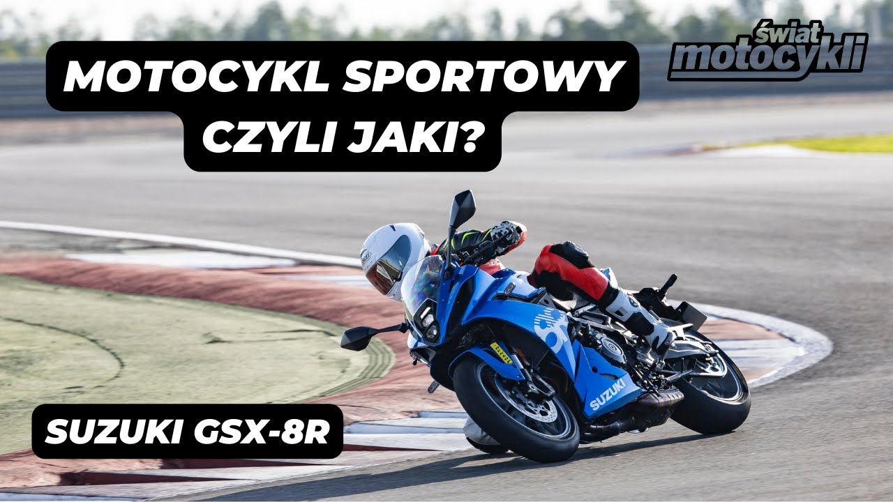 To mógł być motocykl sportowy - Suzuki GSX-8R