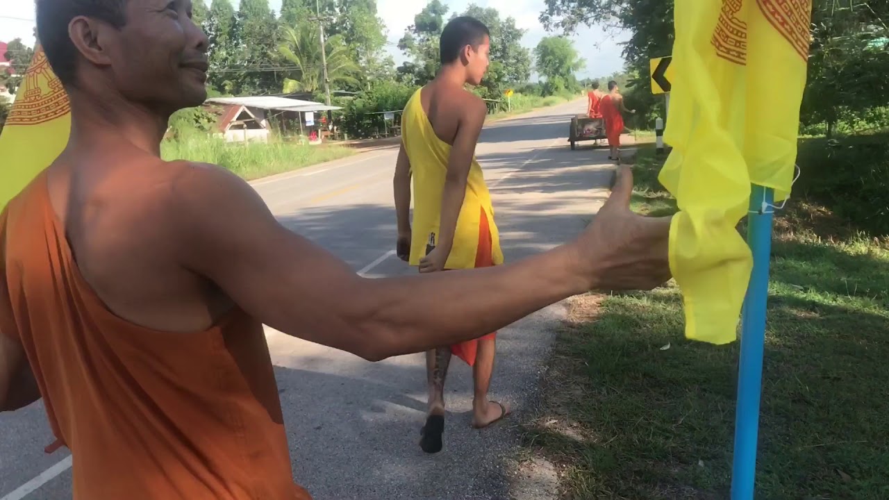 เตรียมงานบุญ กฐินวัดไทรเดี่ยว
