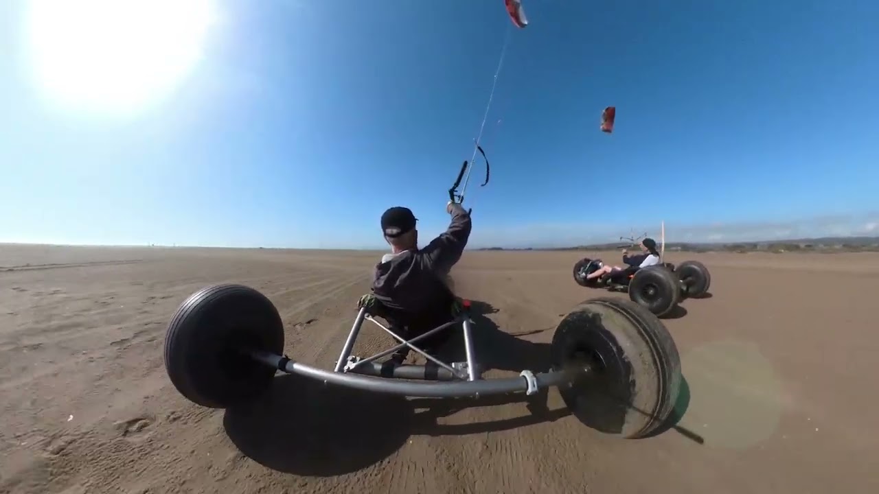 Côte Vermeille - Kitebuggy session - aprile 2025 seconda parte