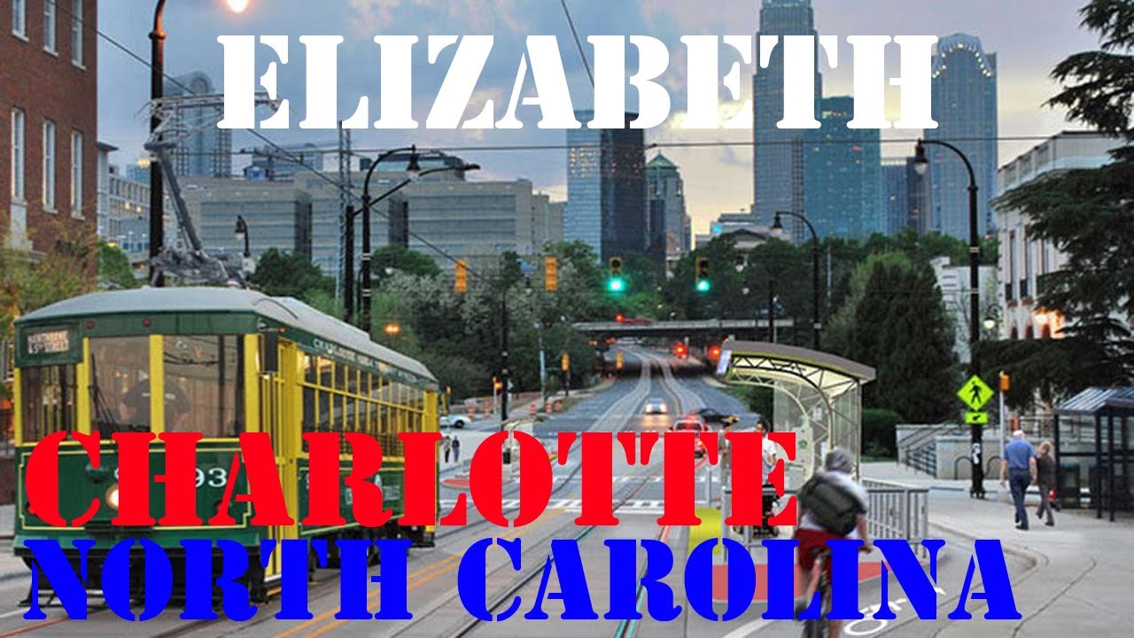 Charlotte Neighborhood Drive - Elizabeth 4K