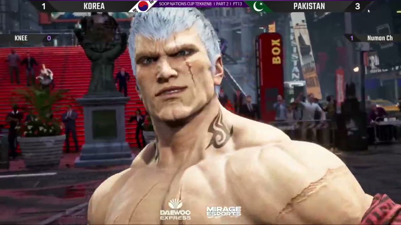 Tekken 8 | Numan Ch vs KNEE | Pakistan vs Korea | Day 2