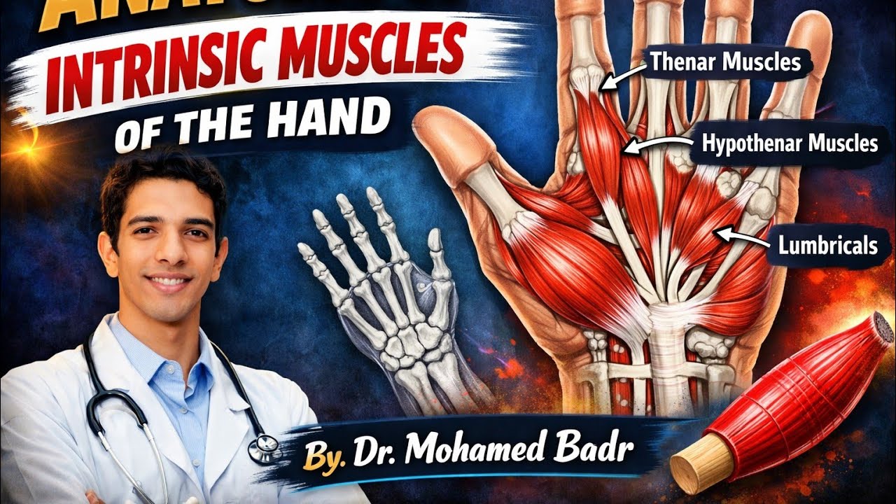 Intrinsic muscles of the hand ( by Dr.Mohamed Badr )