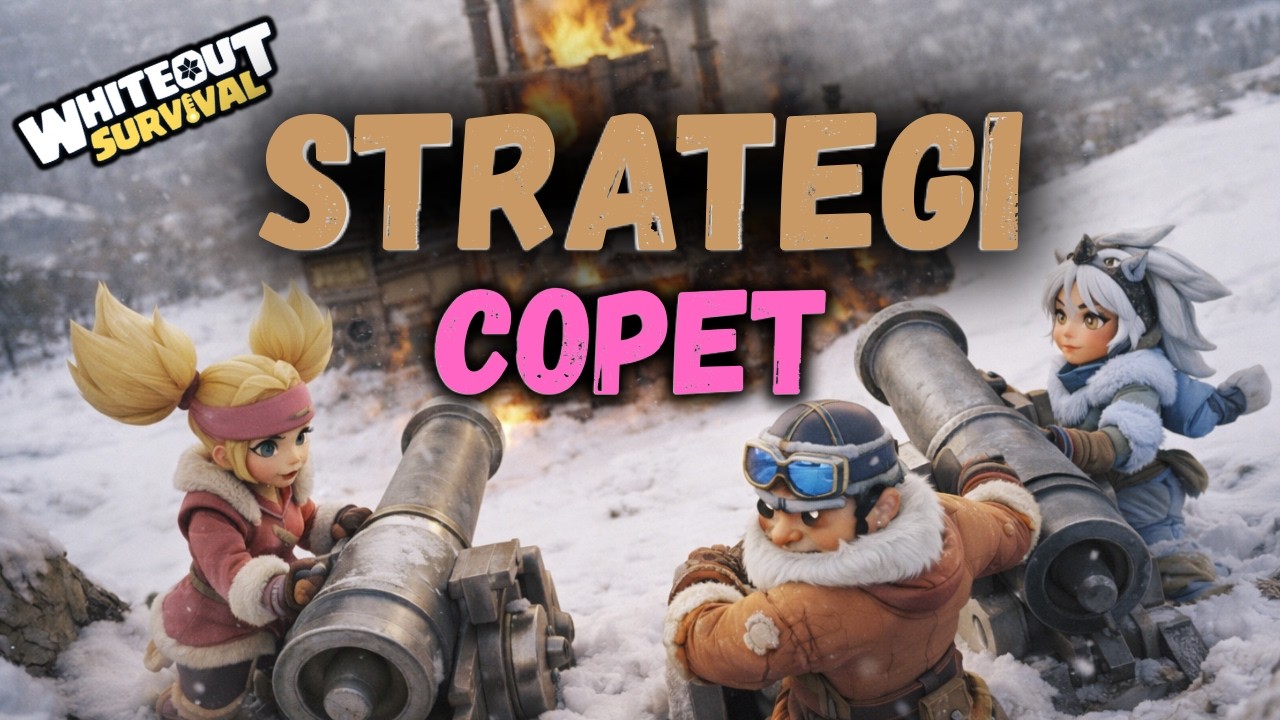 STRATEGI COPET untuk ngalahin whale...(FOUNDRY BATTLE) || WHITEOUT SURVIVAL IDN