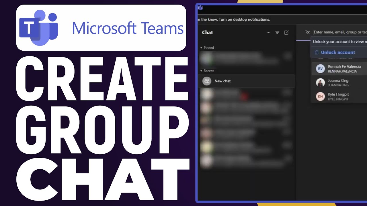How To Create A Group Chat In Microsoft Teams (2026) Easy Tutorial