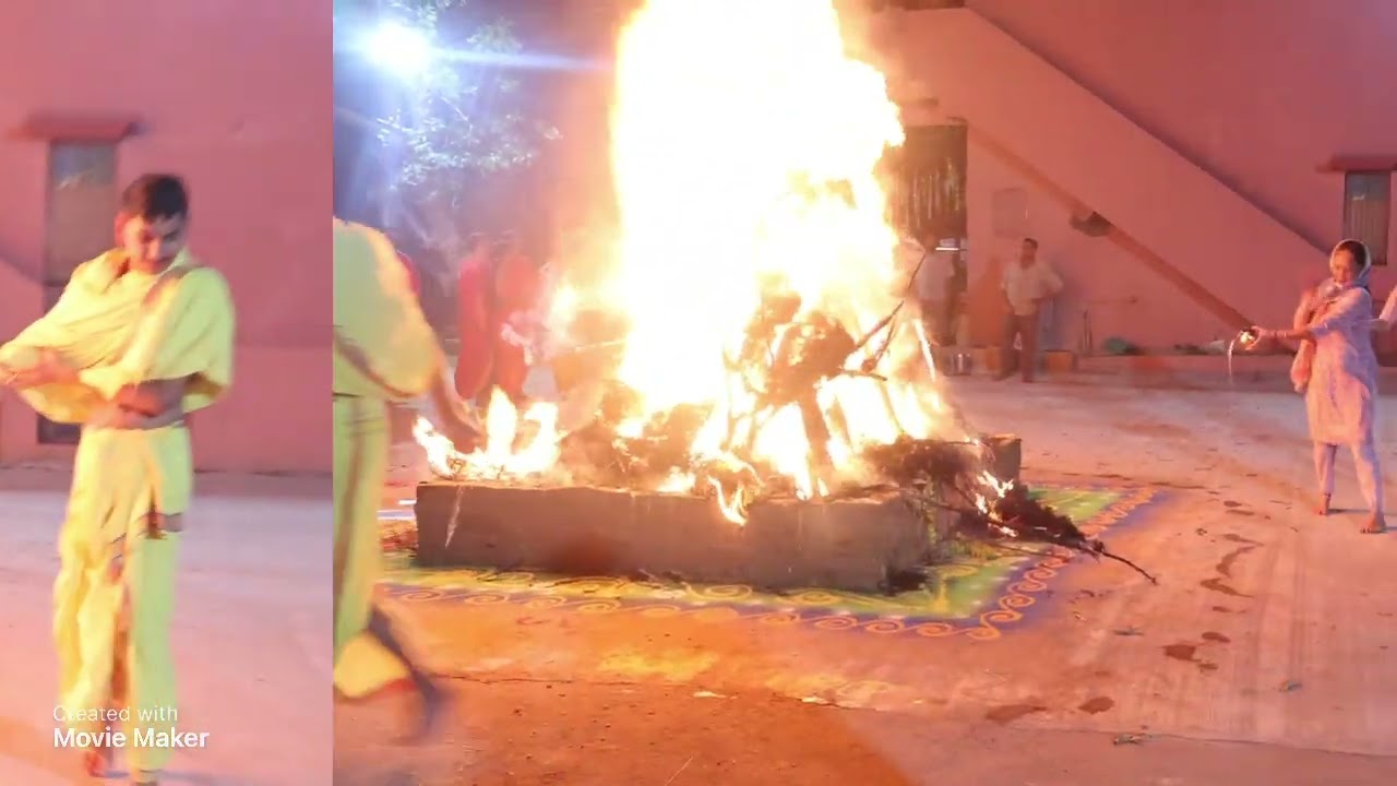 હોલિકા દહન, બ્રહ્મર્ષિ સંસ્કાર ધામ, નડિયાદ