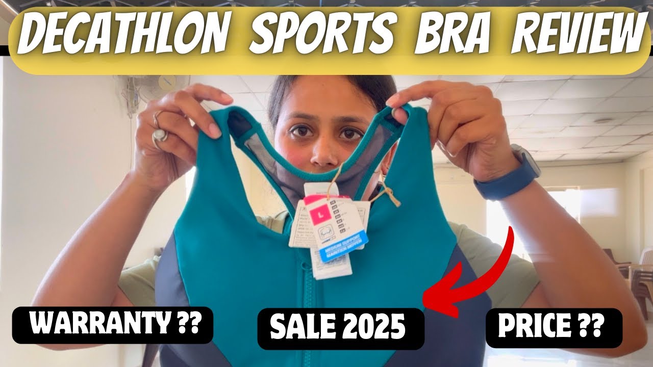 Decathlon Sports Bra Honest Review | Sports Bra For Gym Workout | Decathlon Gym Wear #decathlon