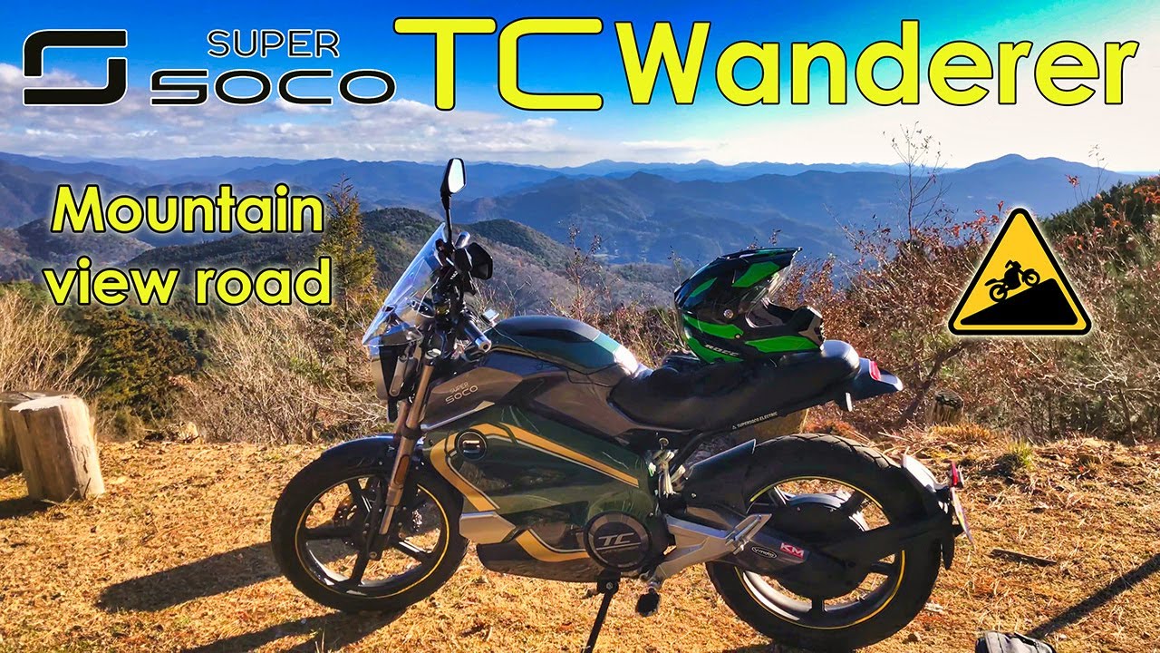 Super Soco TC Wanderer - First ride for 2024 along the Mountain View road