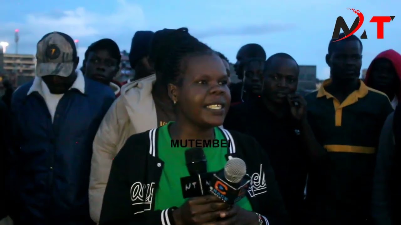 “SISI NDIO SIFUNA, LAKINI KINGPIN WETU NI NATEMBEYA!” Fearless Woman ROARS at Jacaranda!
