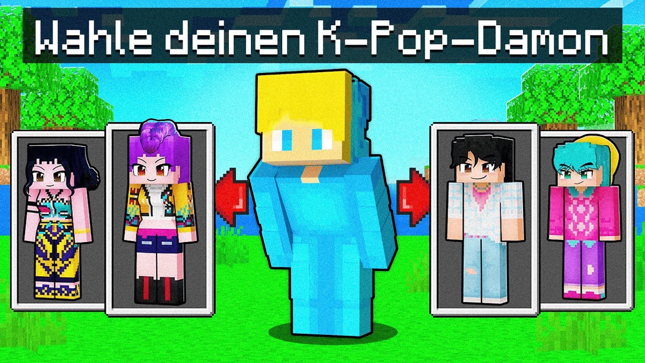 Minecraft, aber du kannst DEINEN KPOP DEMON HUNTER WÄHLEN!