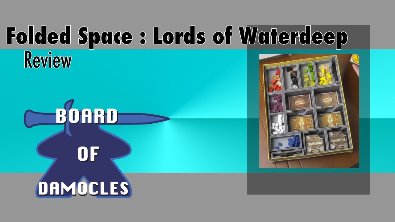 Folded Space Lords of Waterdeep Insert