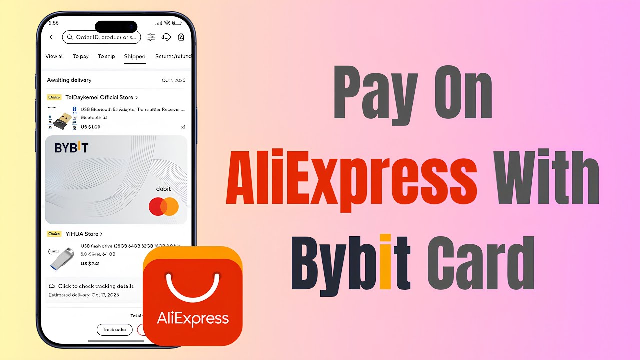 How To Pay On AliExpress Using Bybit Card ✅