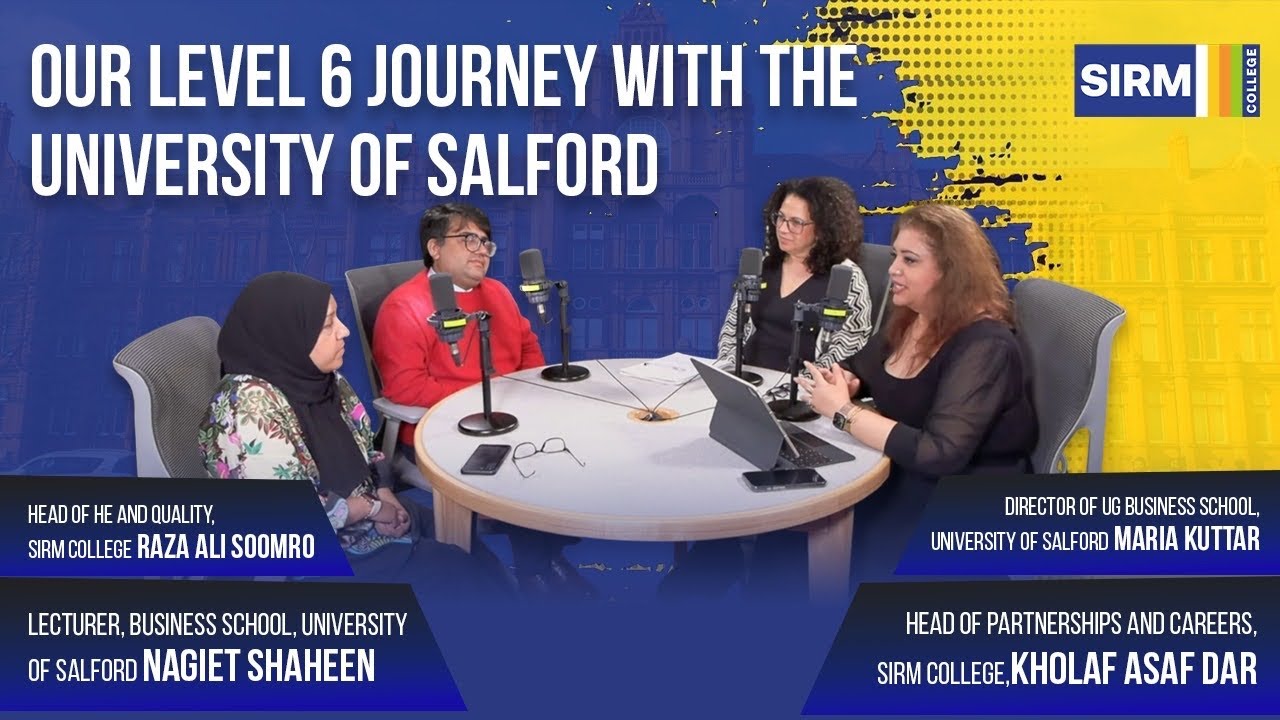 🎧 Strengthening Pathways: L6 Top-Up & University of Salford Partnership
