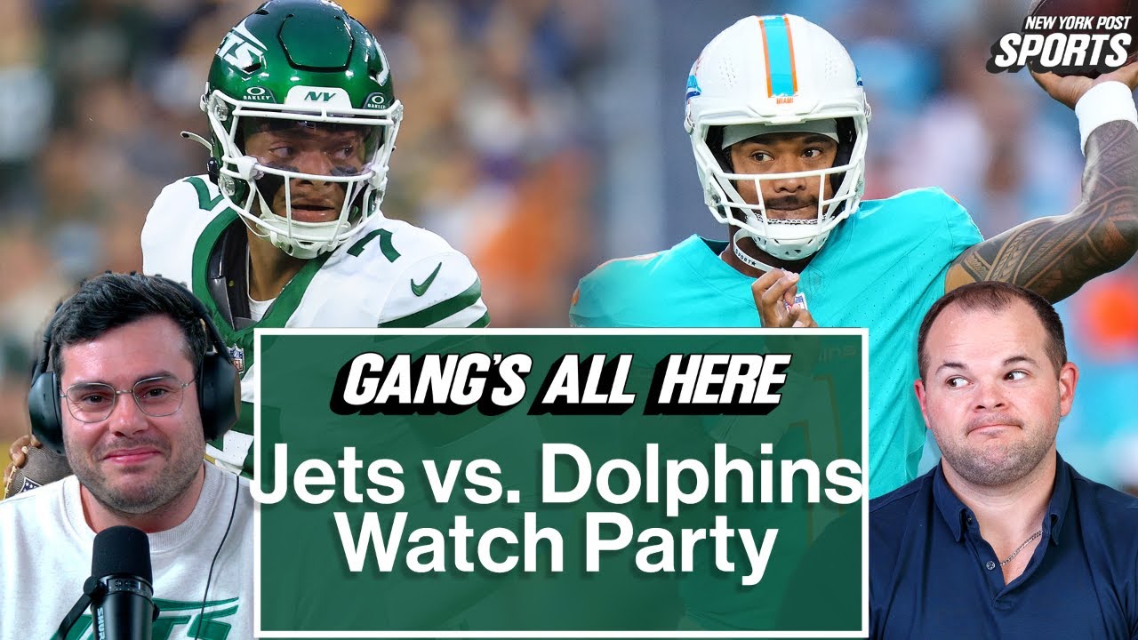 Jets vs. Dolphins Monday Night Football Watch Party