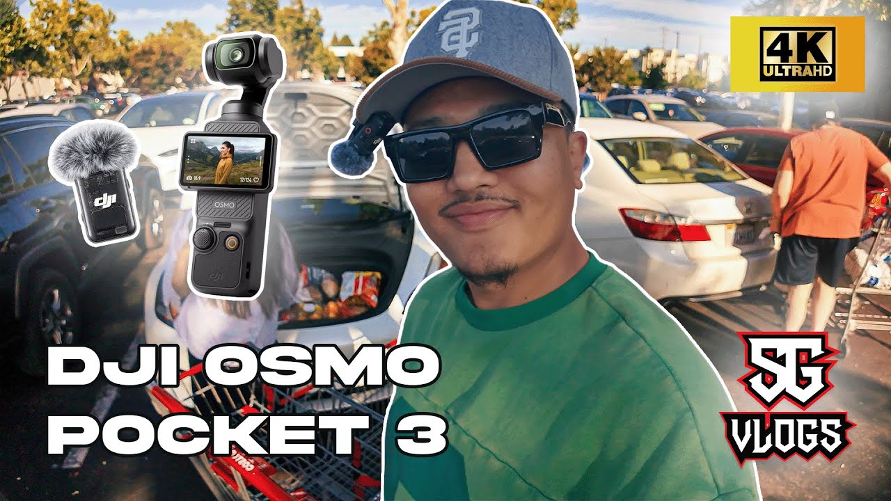 New DJI OSMO POCKET 3 Creater Combo in 4k | SGVLOGS