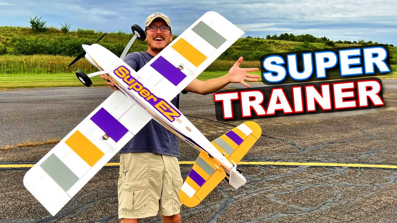 EASY TO FLY Beginner RC Airplane - FMS Super EZ 1200mm