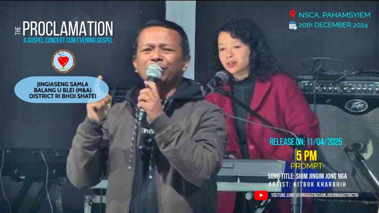 THE PROCLAMATION 2024 || NGA DONKAM IA ME || LIVE PERFORMANCE || KITBOK KHARBHIH & TEAM