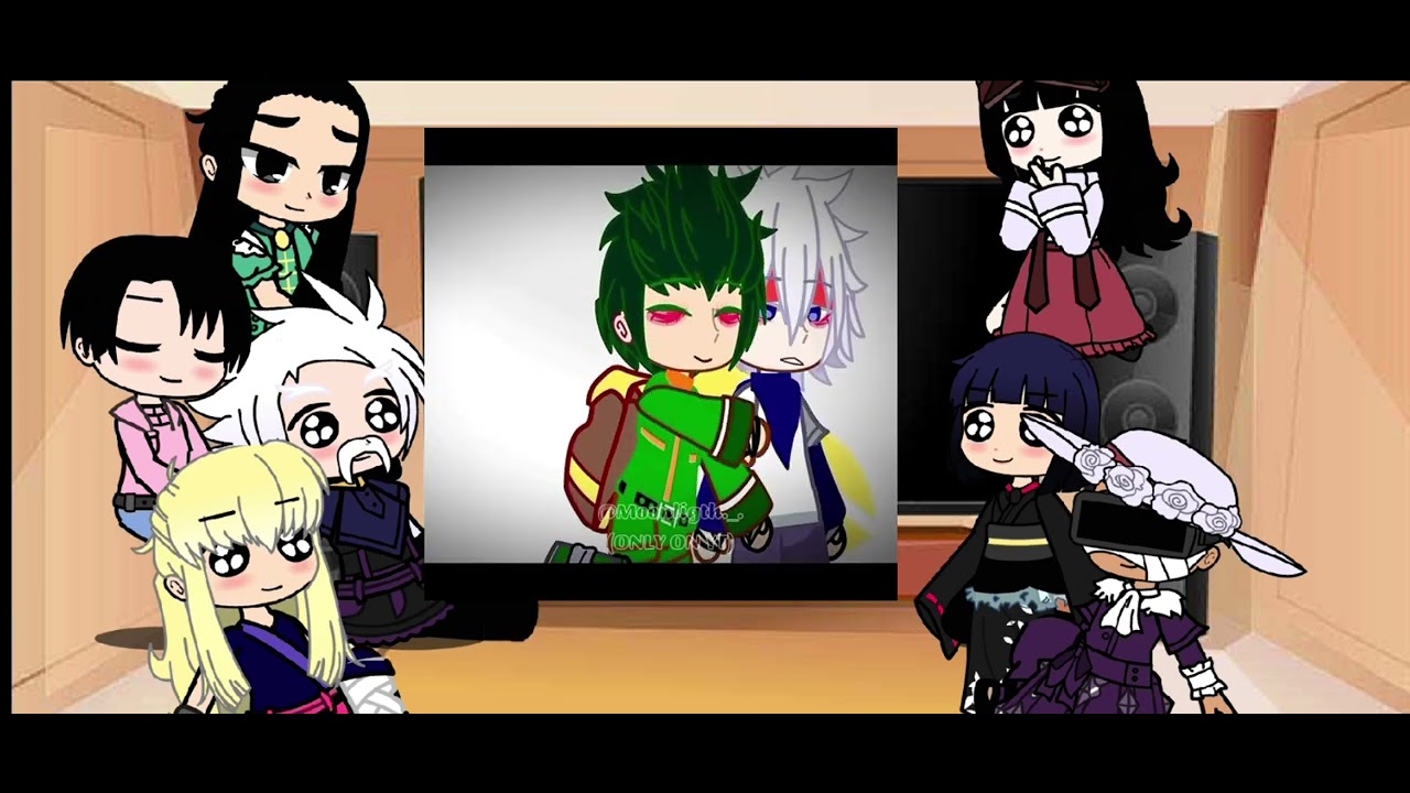 Family zoldyck react to killua, killugon