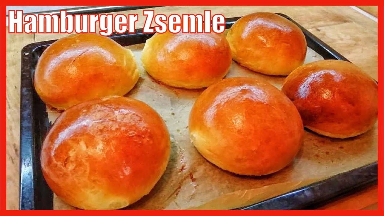 Hamburger zsemle, puffancs I RG KONYHÁJA